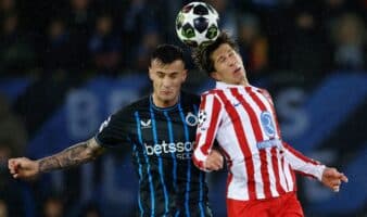 Champions League: Desperdician Colchoneros dos veces la ventaja parcial en Bélgica | Resultados