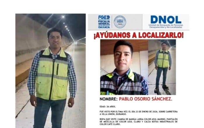 Familia de ingeniero mixteco exige a FGR atraiga investigación por su desaparición en Sinaloa