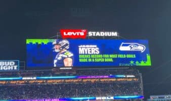 Jason Myers aún no dimensiona sus récords en el SB LX y la temporada