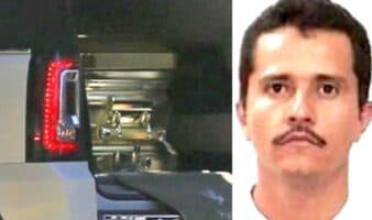 Ataúd dorado, música regional y mucha seguridad en el entierro de ‘El Mencho’ en Guadalajara