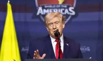 Trump afirma que México es "el epicentro de la violencia" de los cárteles en cumbre regional