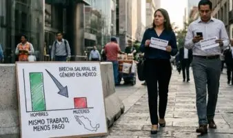 Desigualdad salarial | Hombres ganan 25% más que mujeres en México