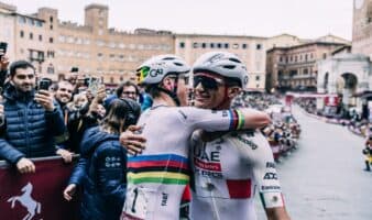 Pogacar firmó su cuarta victoria en la Strade Bianche; Del Toro finalizó tercero | Video