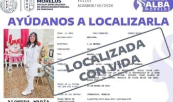 Localizan con vida a Stephany Contreras, estudiante de la UAEM