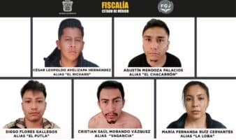 Dan 600 años de cárcel a cinco integrantes del CJNG por triple homicidio en Edomex