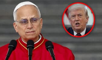 Papa León: 'No es de mi interés' debatir con Trump