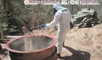 Desmantelan 3 narcolaboratorios en Sinaloa; aseguran más de 4 toneladas de metanfetamina