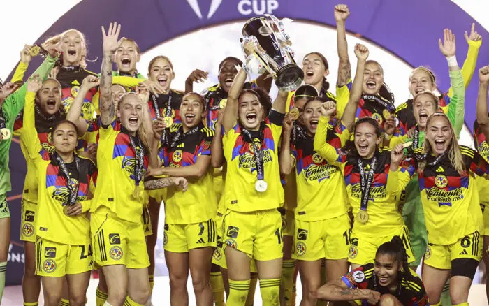 América vence 5-3 al Washington Spirit y conquista la Copa de Campeonas de Concacaf W