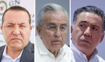 Comparecen Rocha Moya, Inzunza y vicefiscal con licencia de Sinaloa ante FGR