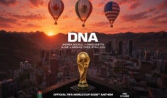 Mundial 2026: Bocelli, Guetta, Megan Thee Stallion y EJAE protagonizan otro himno oficial de la Copa del Mundo | Video