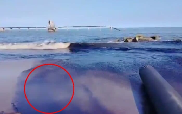 Pescadores denuncian nuevo derrame de petróleo en Salina Cruz, Oaxaca