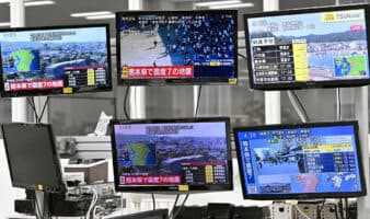 Dos sismos de magnitudes 7.1 y 6.1 dejan al menos 50 heridos en Japón