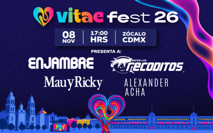 Enjambre, Los Recoditos y más tocarán gratis en el Zócalo