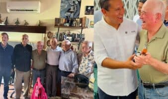 Ernesto Ruffo recibe visita de exgobernadores panistas durante su prisión domiciliaria